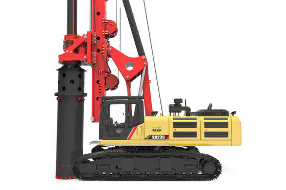 SR235 W10 Rotary Piling Rig Heavy Industry SR235 W10 Sany Rig Machine 257 KW