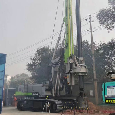 ZR240C 3K Hydraulic Piling Rig ISO9001 70m Rotary Drilling Rig
