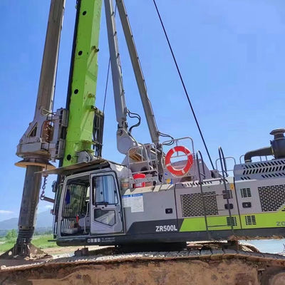 3000mm 3500mm Dia Hydraulic Piling Rig Zr500l ZOOMLINE Digunakan Bosan Pile Rig