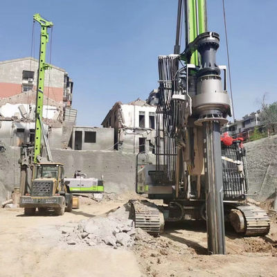 ZOOMLINE ZR160L Construction Machine 1500mm Dia 154kw Hydraulic Rotary Drilling