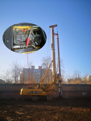 160knm FD168SE Hydraulic Piling Rig Maximum Depth 55m Used Piling Machine