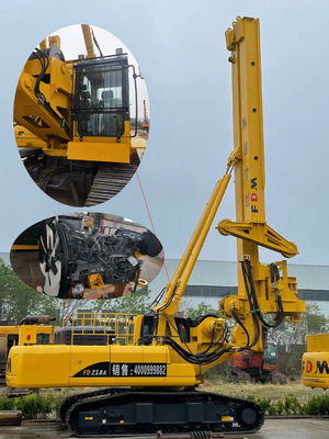FDM Rig Hydraulic Hammer Piling Machine  With ISUZU6HK1 Engine