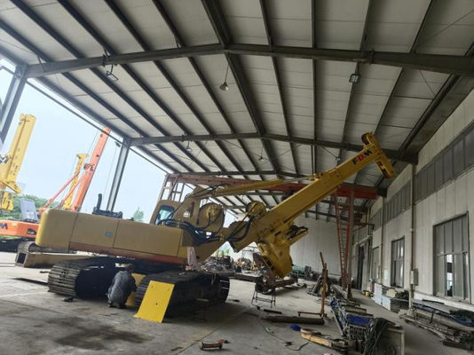 7m ISO9001 38T Hydraulic Piling Machine Rig Low Headroom
