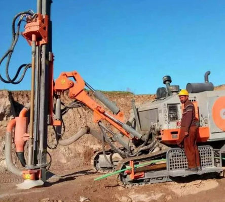 Hydraulic Rotary Bore Mini Piling Rig Driving Machine 90-140mm Dia